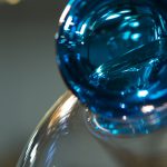 Detail of blue orb